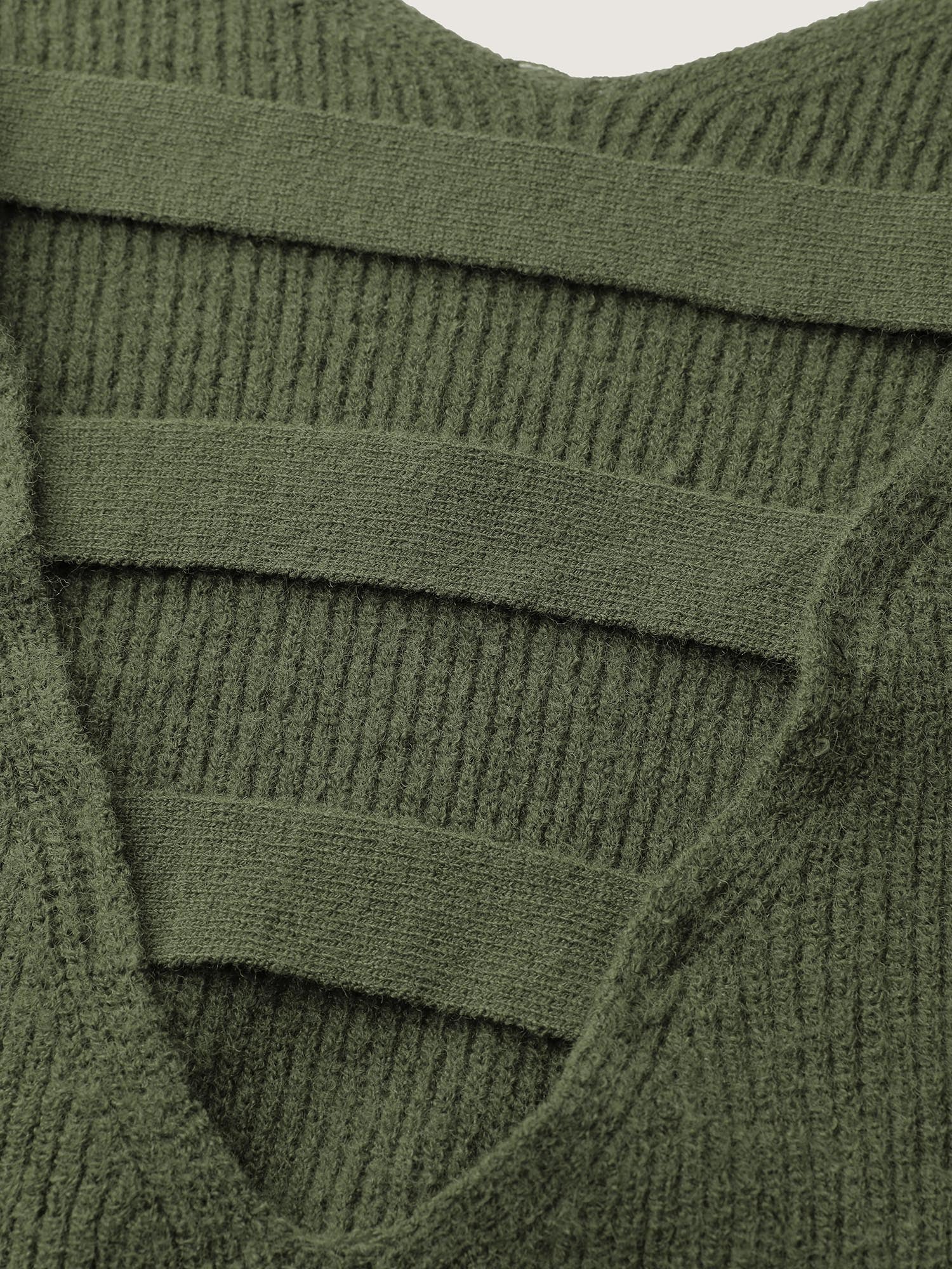 Backless Cut-Out Cropped Pullover - Image 5