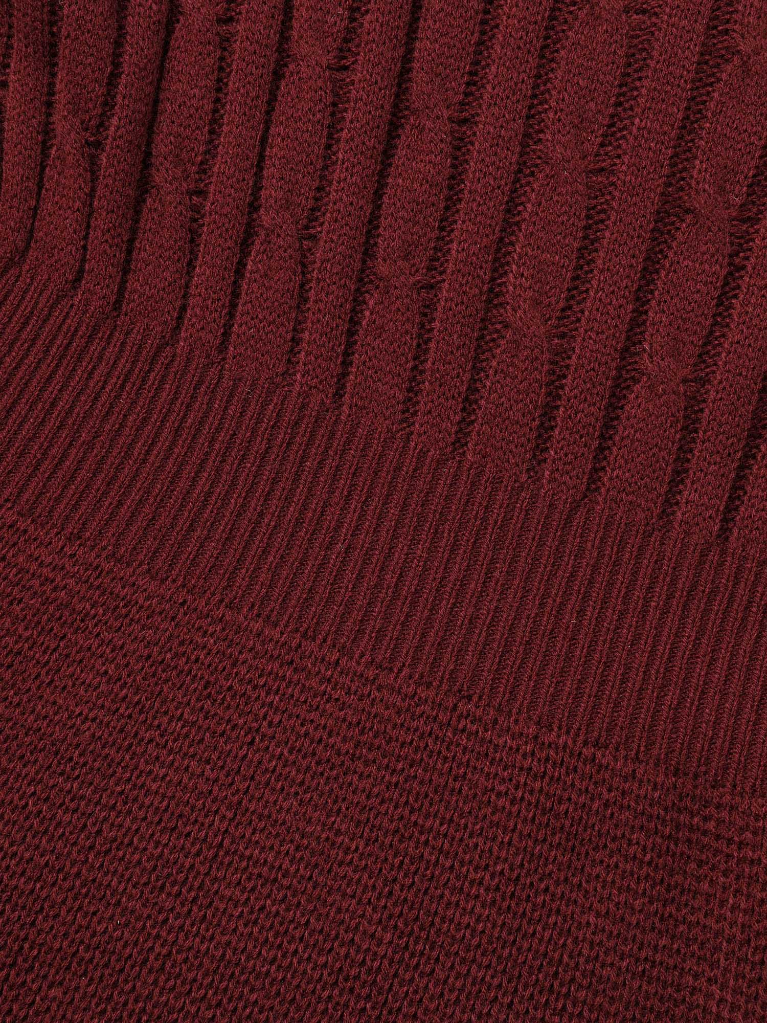 Cable Knit Fit-and-Flare Mini Sweater Dress - Image 11