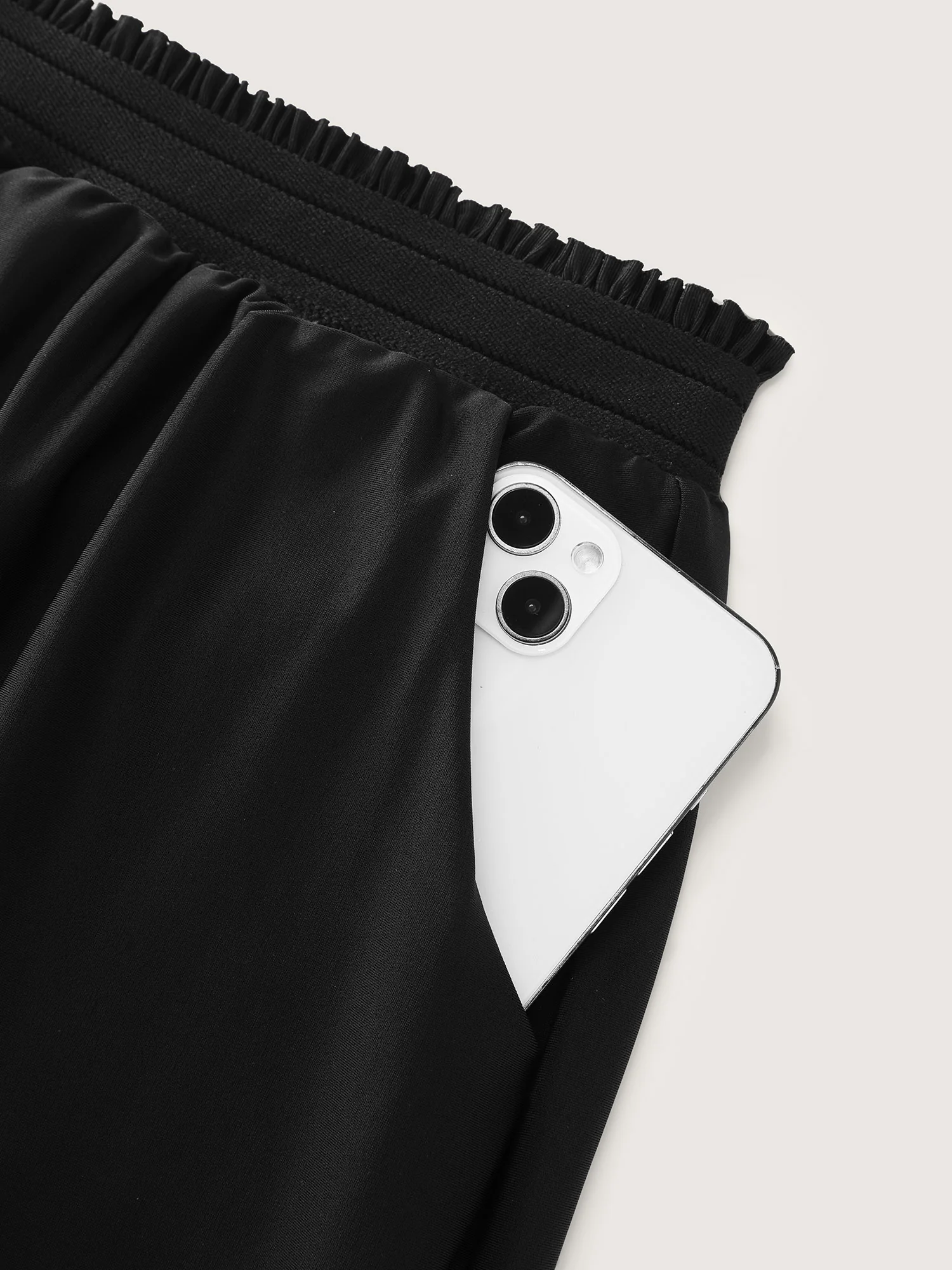 Cut-Out Side Pockets Swim Bottoms - Image 6
