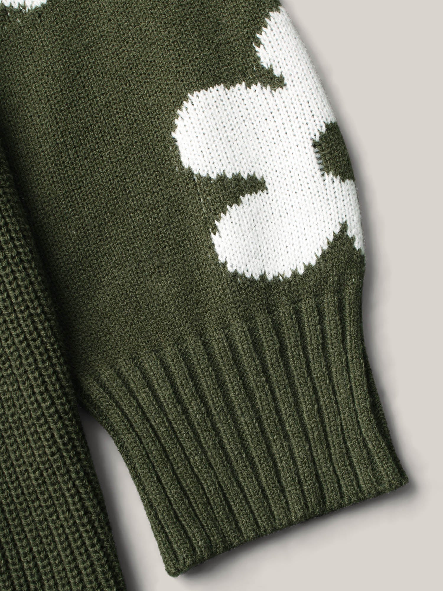 Floral Patch Jacquard Cinched Waist Pullover - Image 6