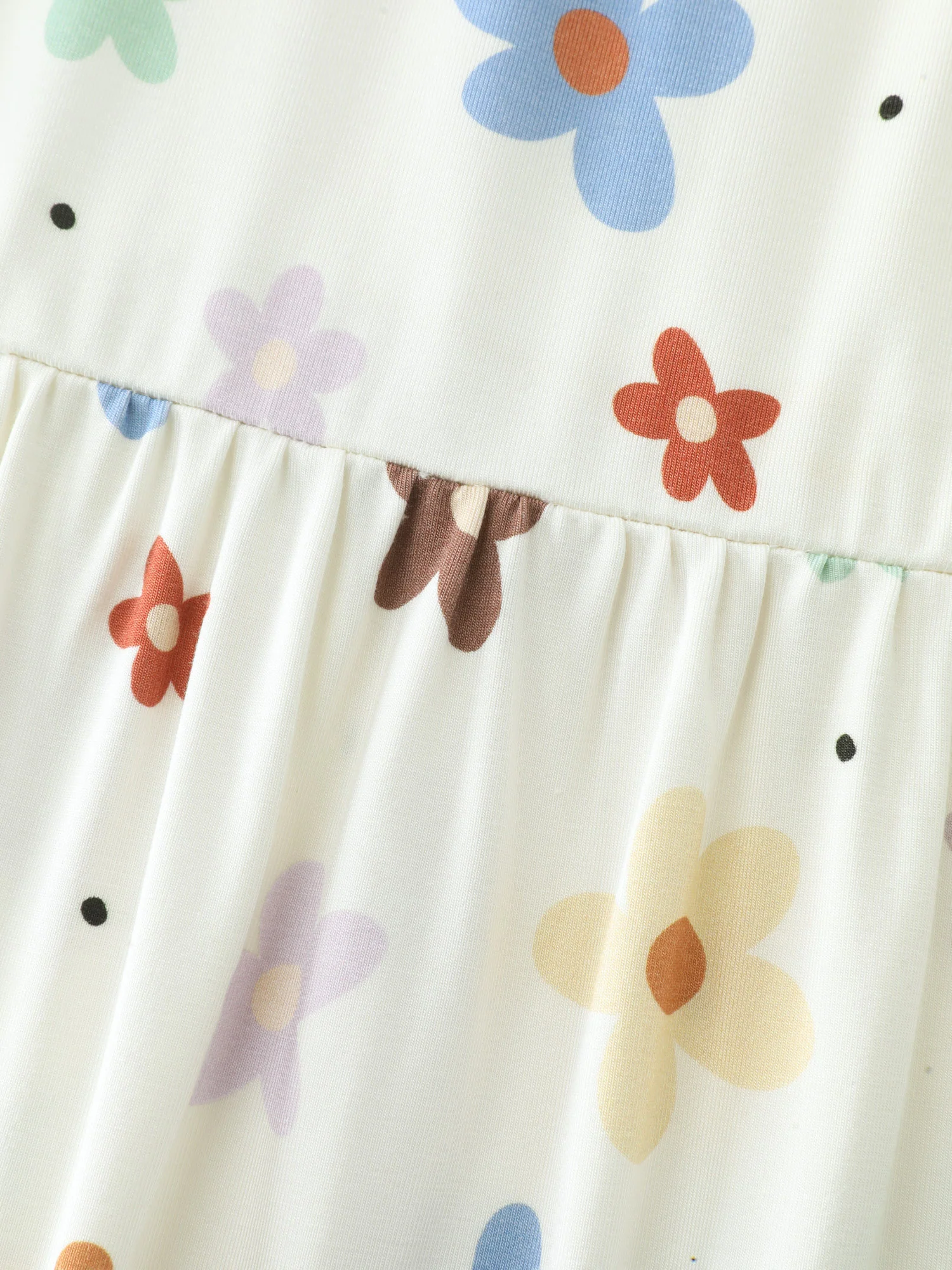 Floral Print Stretchy Knit Top - Image 6