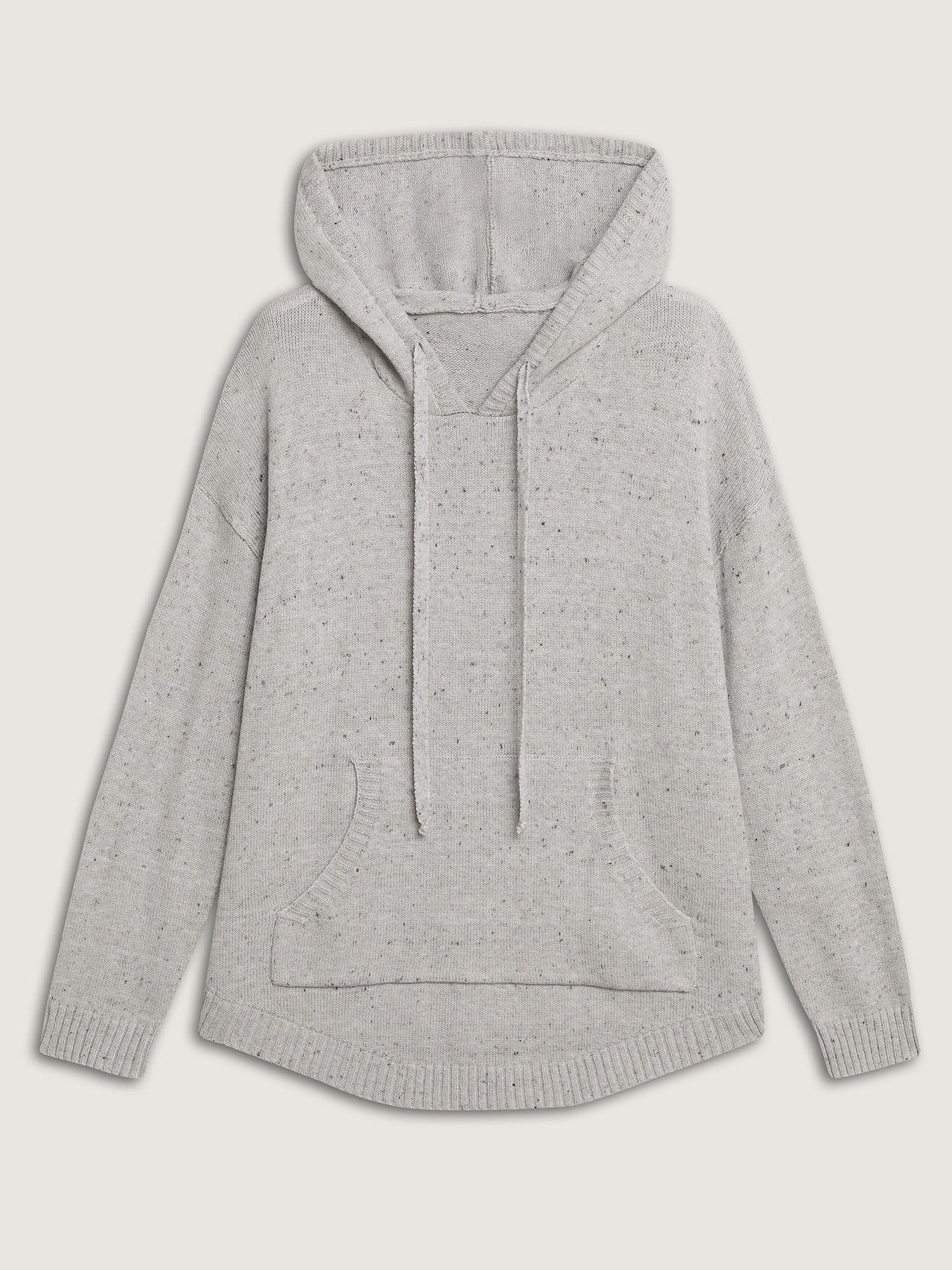 Heather Pocket Curvy Hem Pullover - Image 7