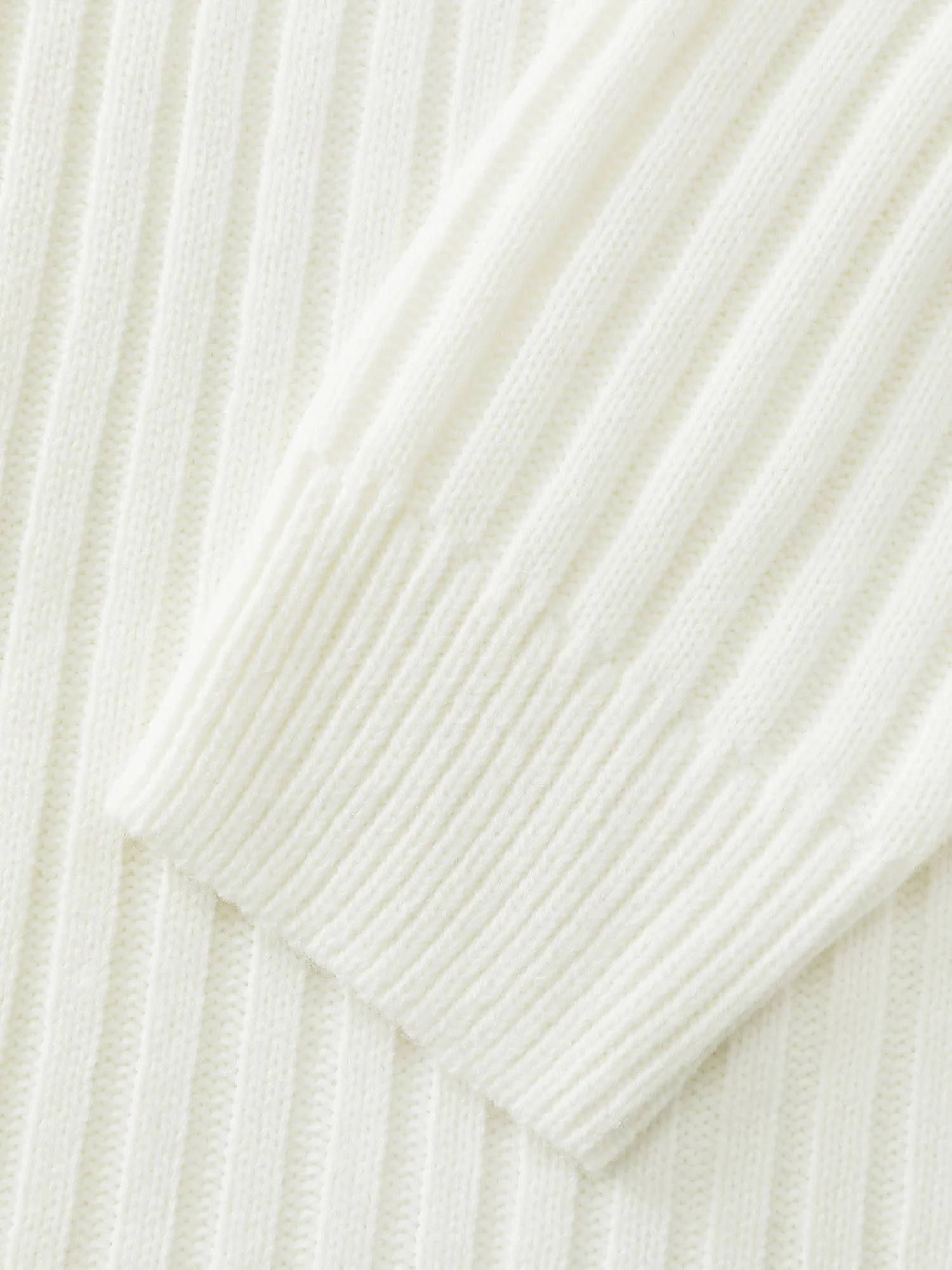 High Turtleneck Textured Sweater Dress - Image 12