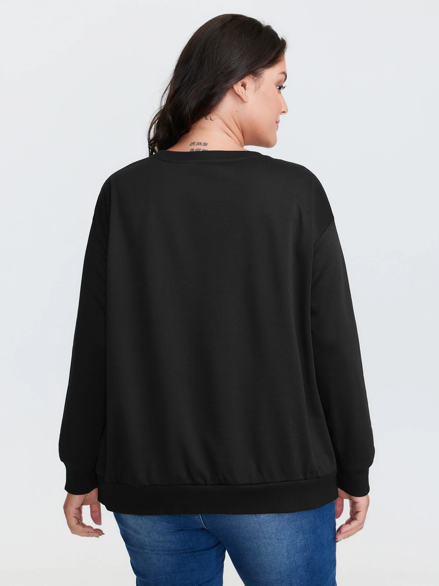 Holiday Gifts Embroidered Heather Sweatshirt - Image 11