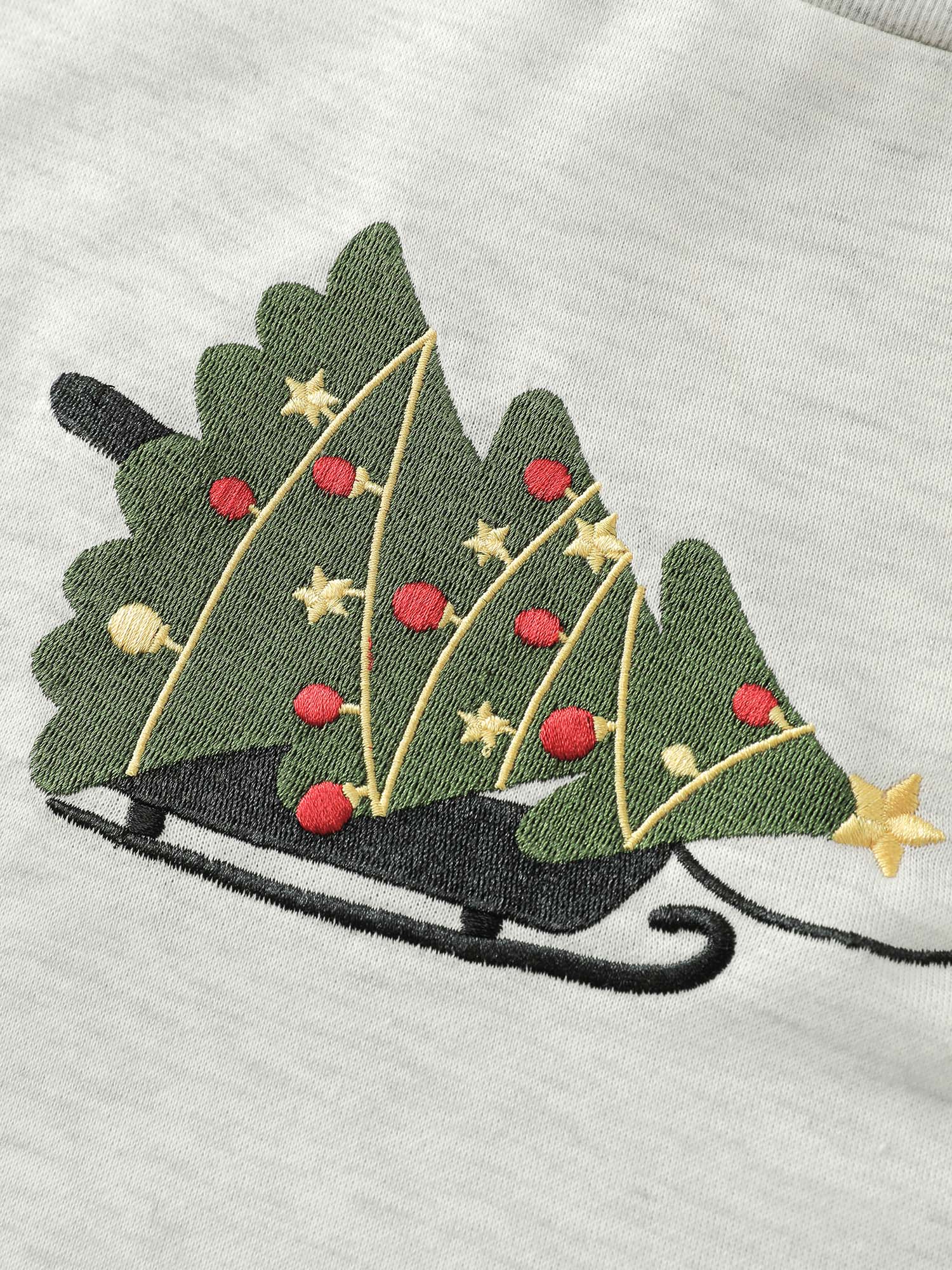 Holiday Gifts Embroidered Heather Sweatshirt - Image 6
