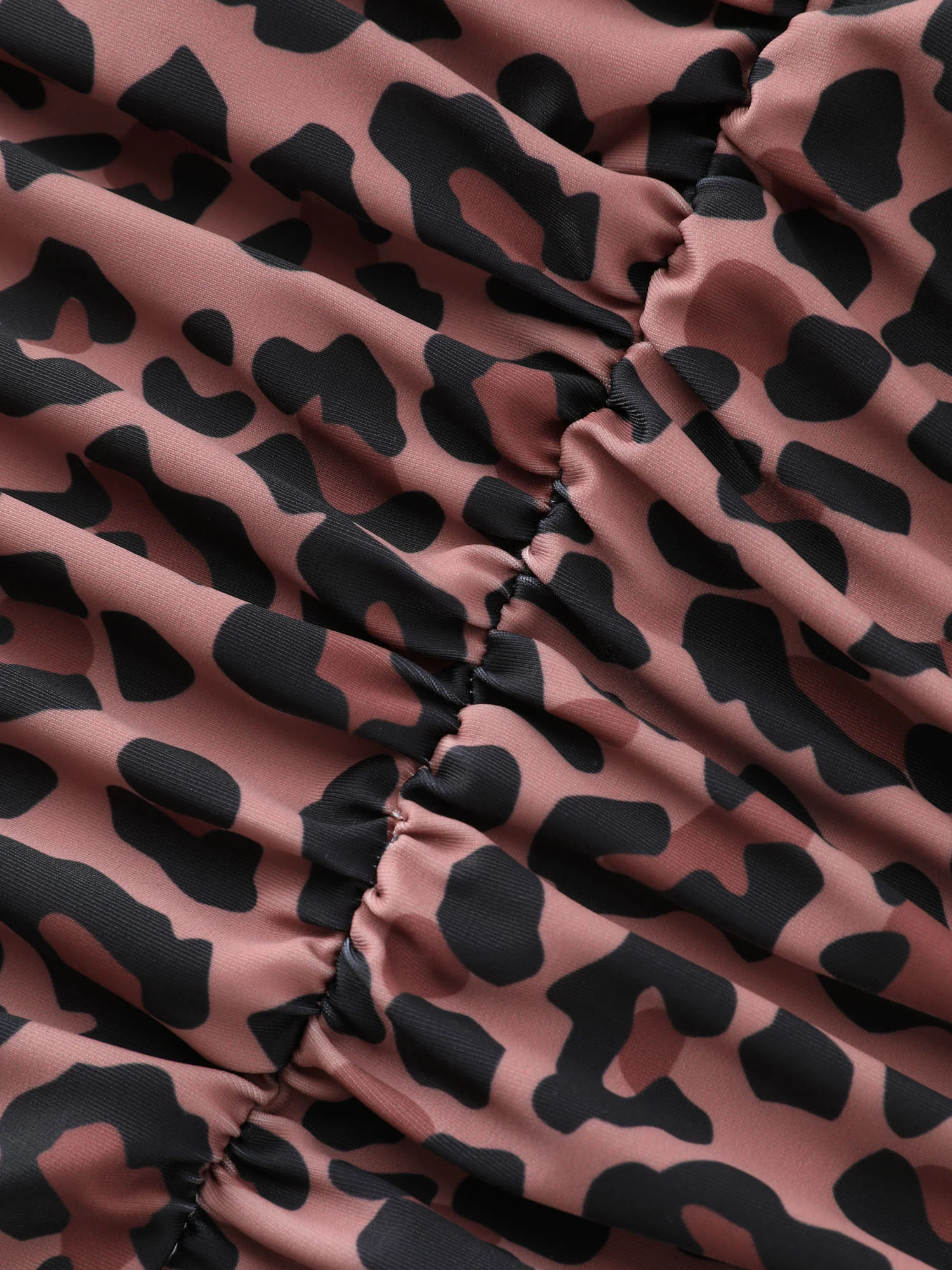 Leopard Print Cut-Out One-Piece Swimsuit - Image 7