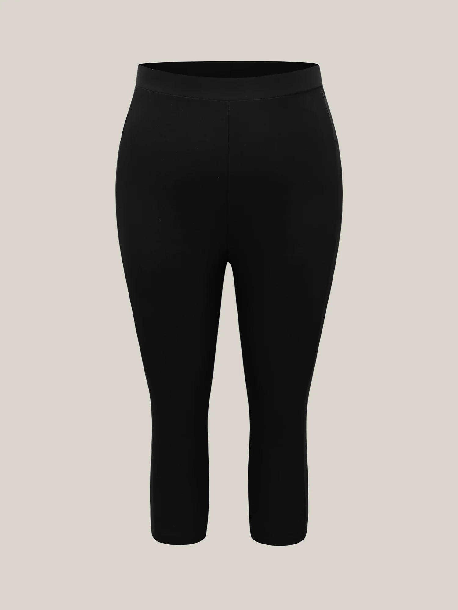 Mid Rise Cropped Tight Swim Pants - Image 6