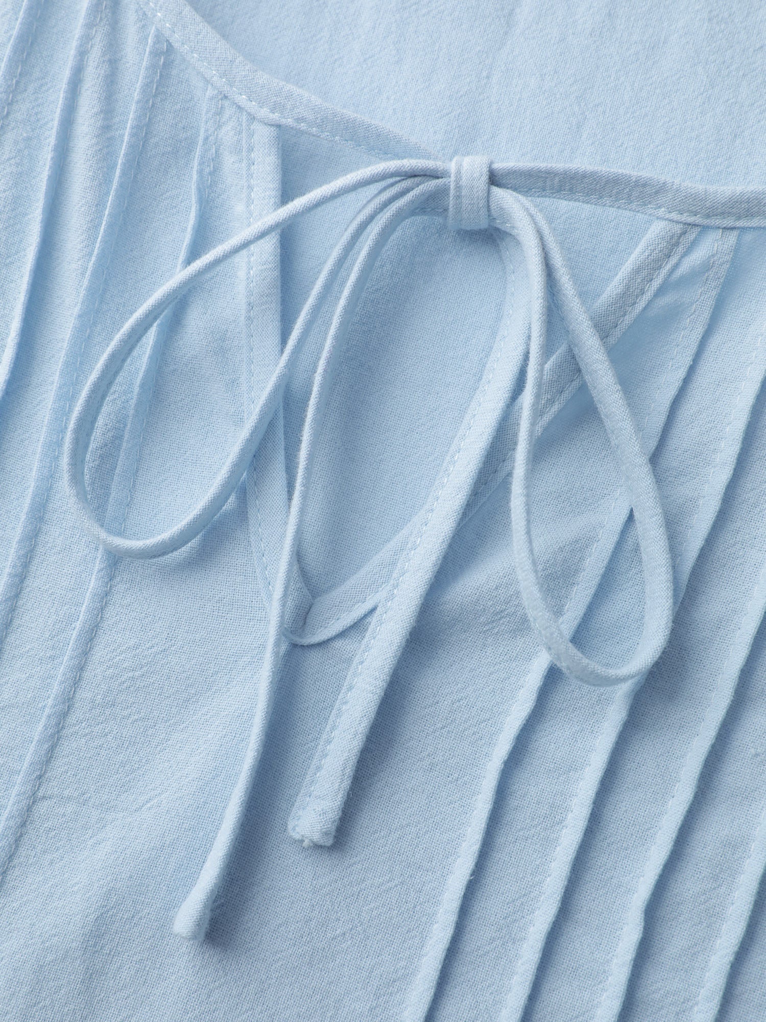 Pure Cotton Cut-Out Detail Mini Dress - Image 6