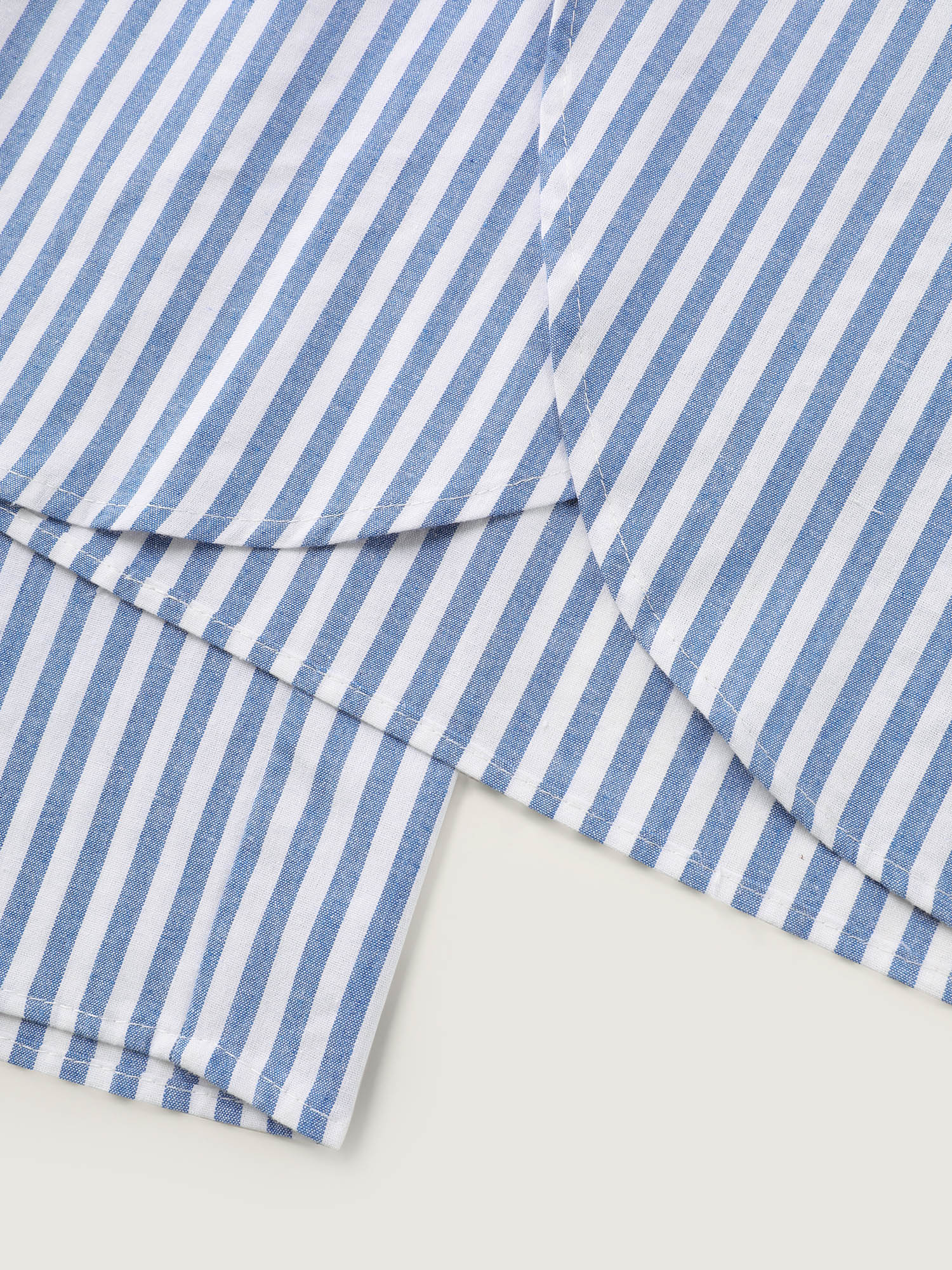 Pure Cotton Striped Petal Hem Two-Piece Set - Image 14