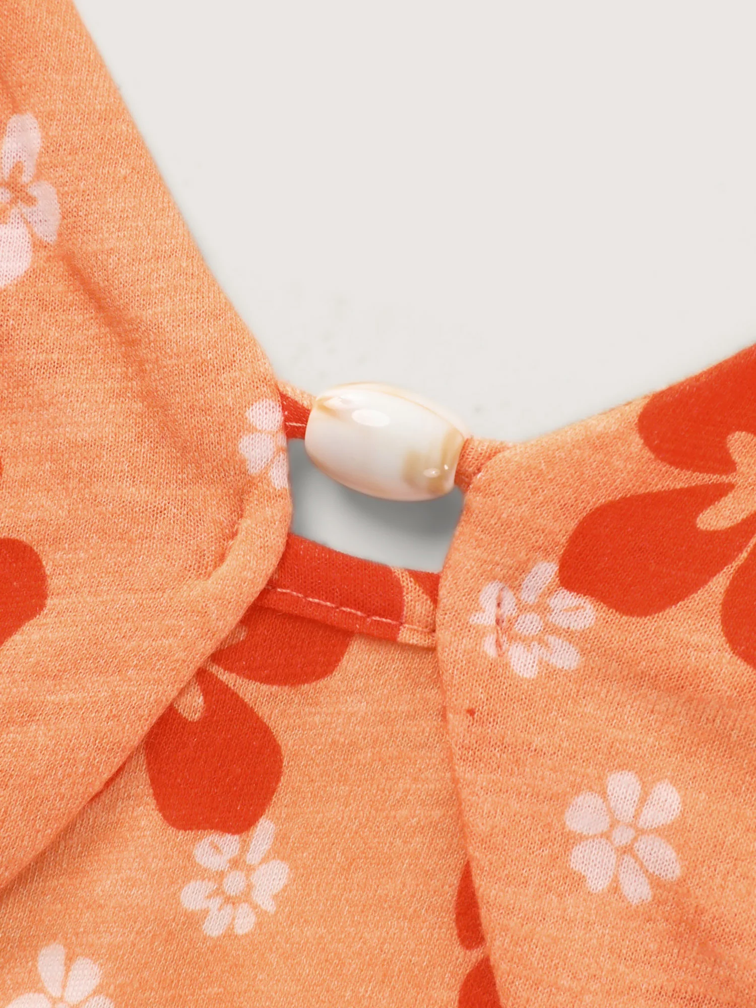 Pure Cotton Sunkissed Halter Tie Neckline Tank Top - Image 6