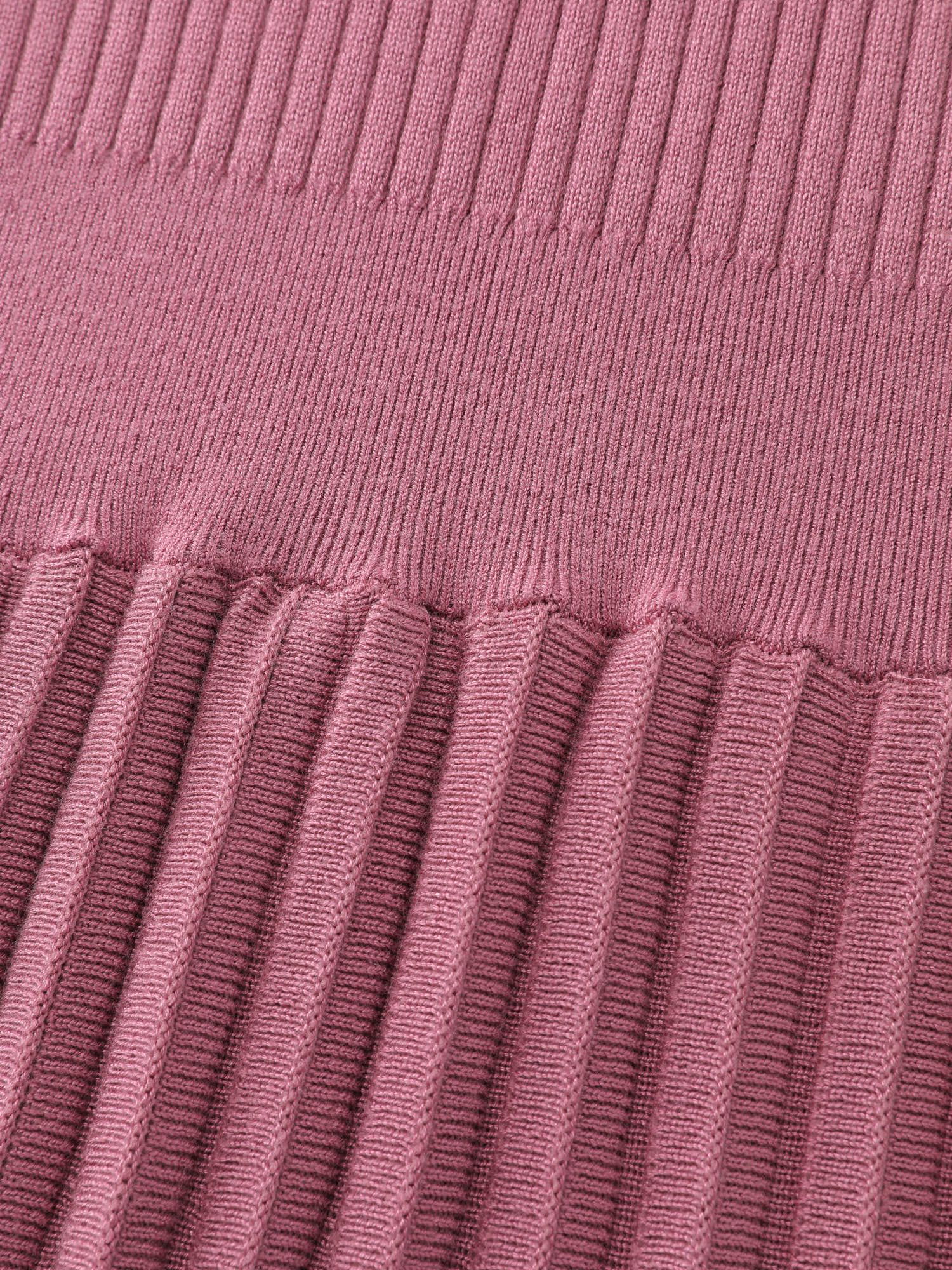 Ribbed Cinched-Waist Bowtie Sweater Dress - Image 6