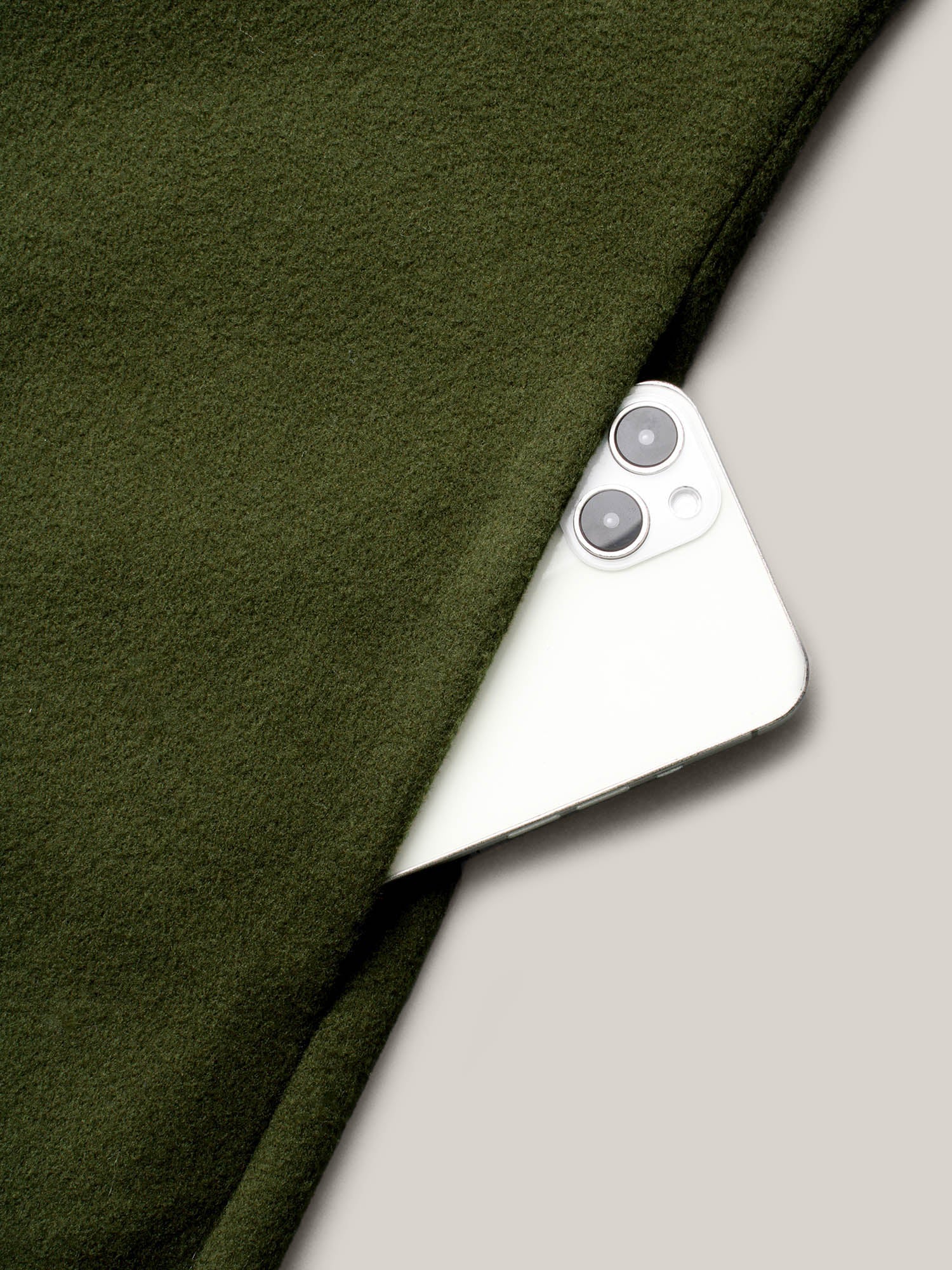 Solid Wrap Button Up Asymmetrical Hem Coat - Image 6