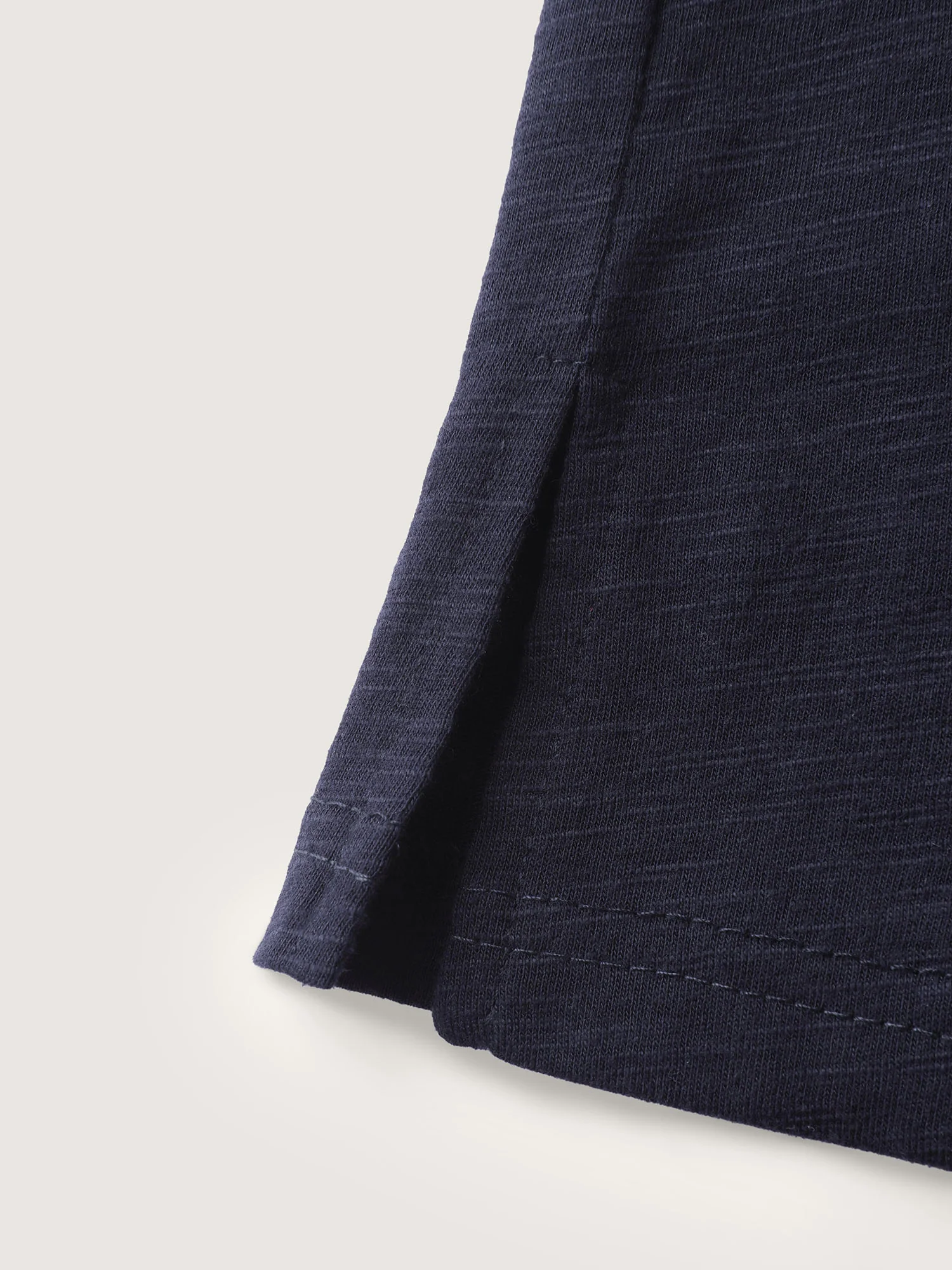 Stretchy Split Button Neckline Basic T-Shirt - Image 10