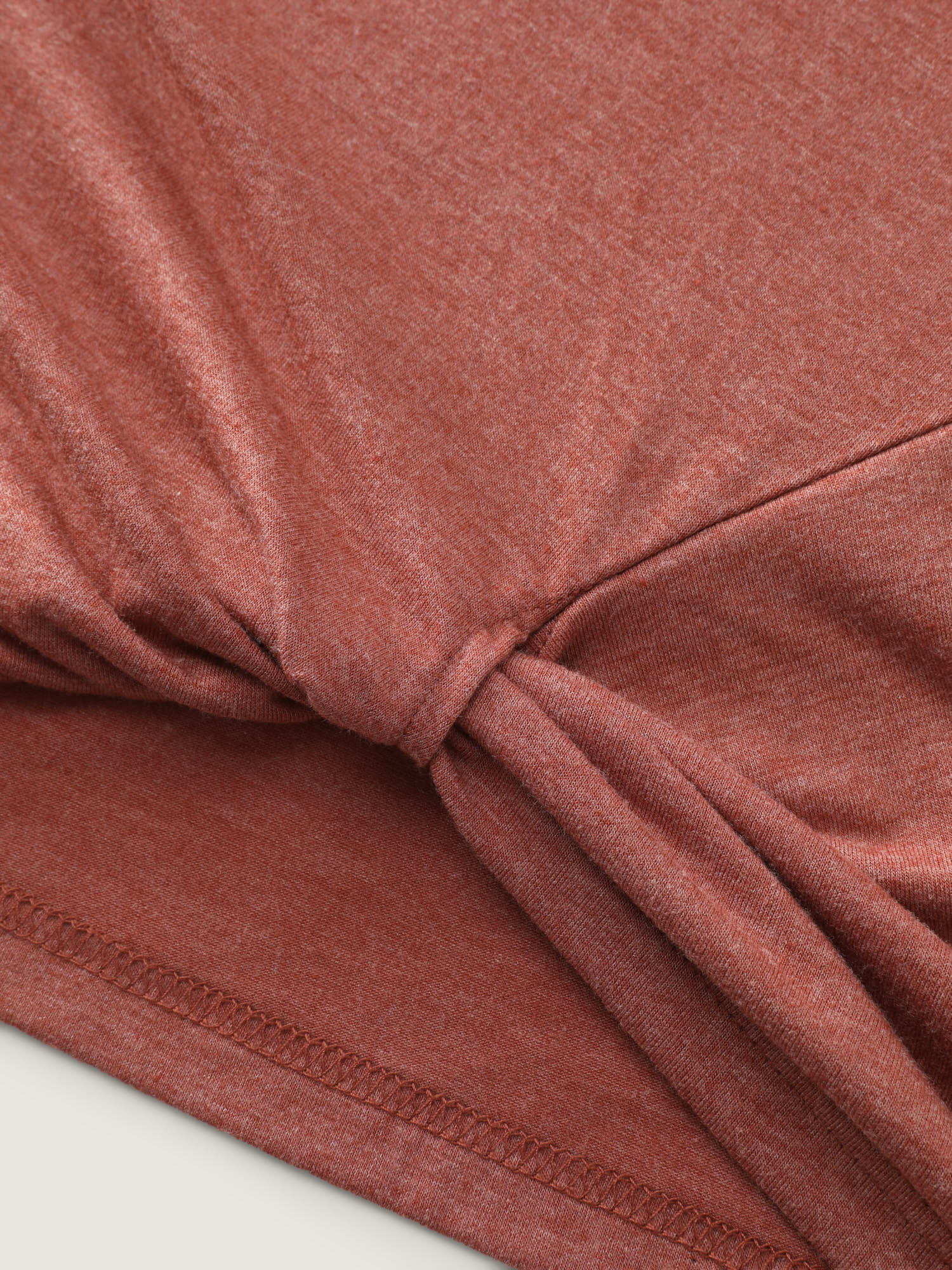 Supersoft Colorblock Twist Hem T-Shirt - Image 5