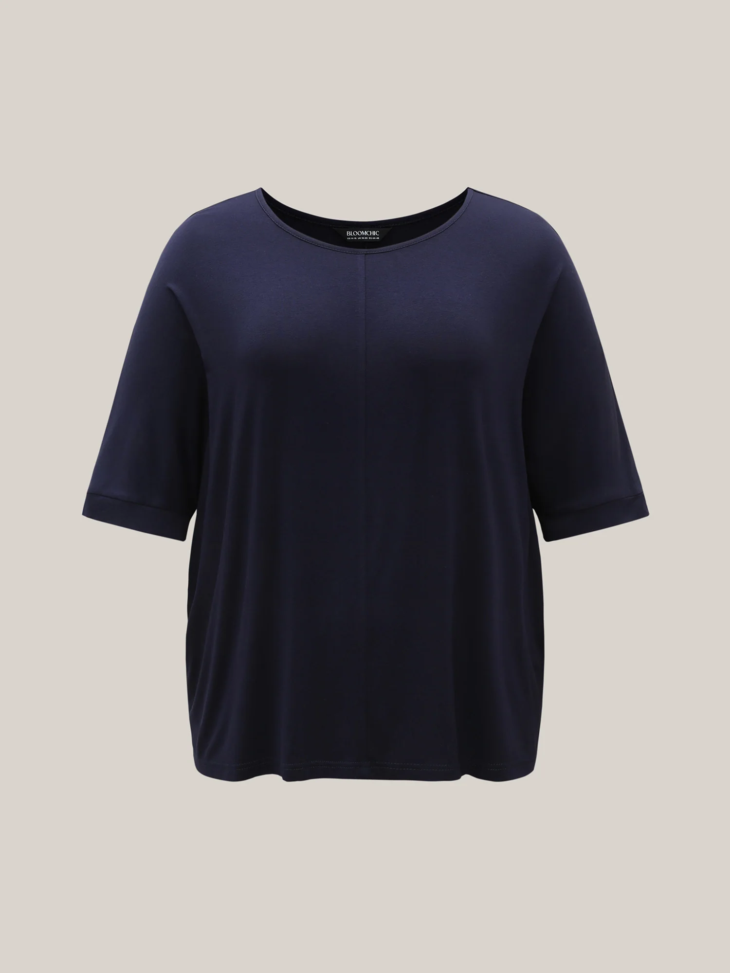 Supersoft Round Neck Plain T-Shirt - Image 18