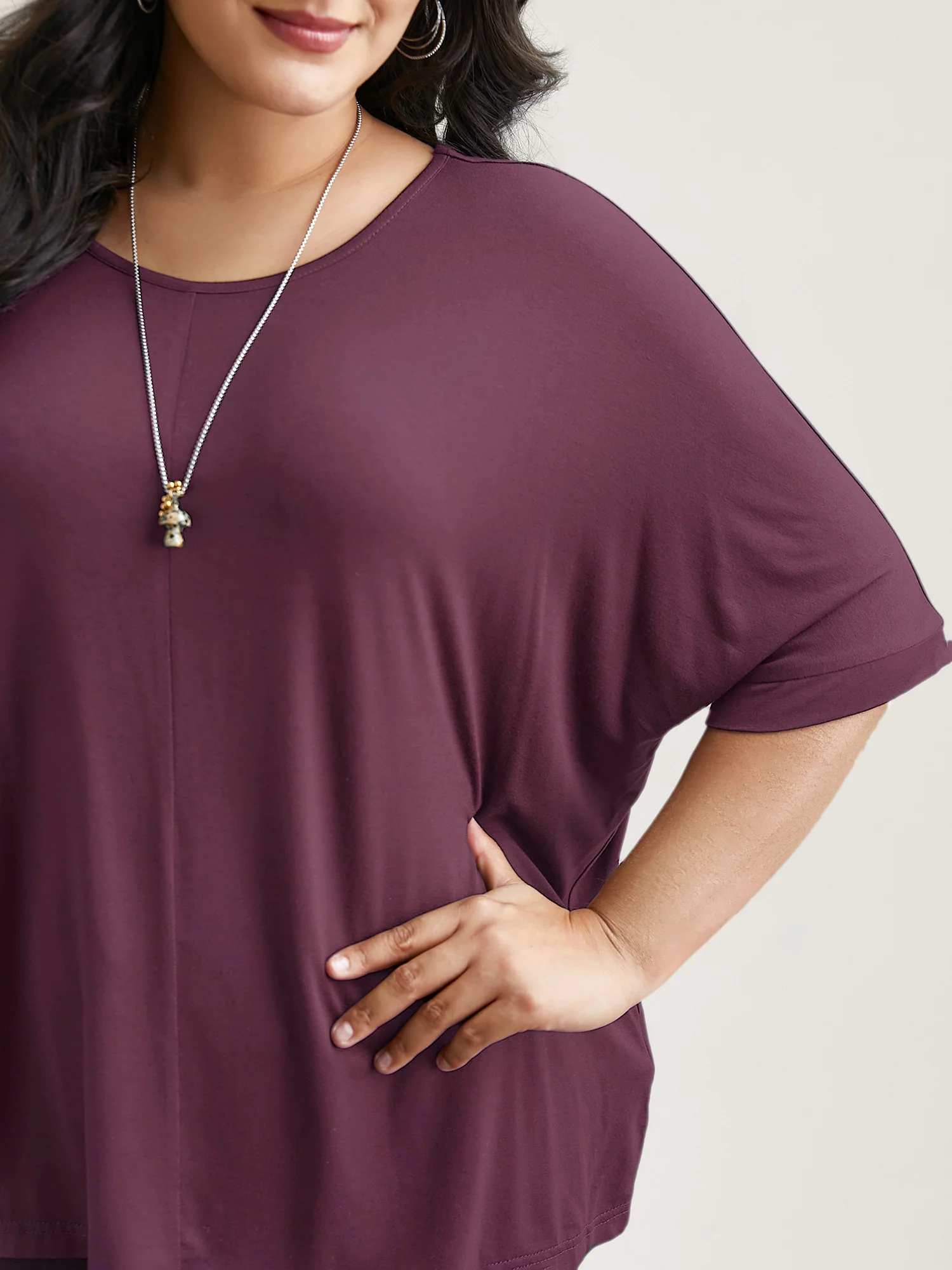 Supersoft Round Neck Plain T-Shirt - Image 9