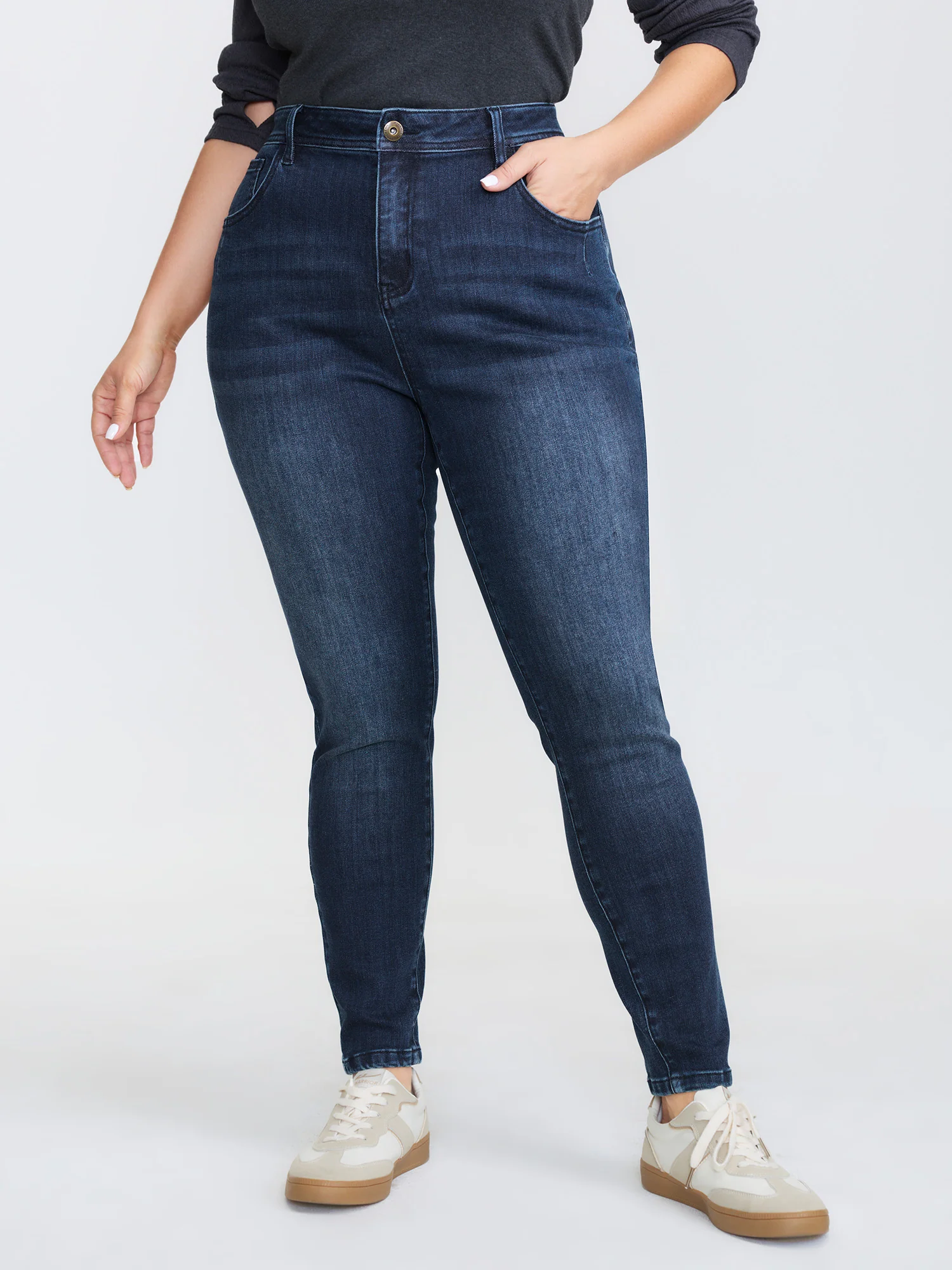 Elevated Super Stretchy Skinny-Fit Jeans