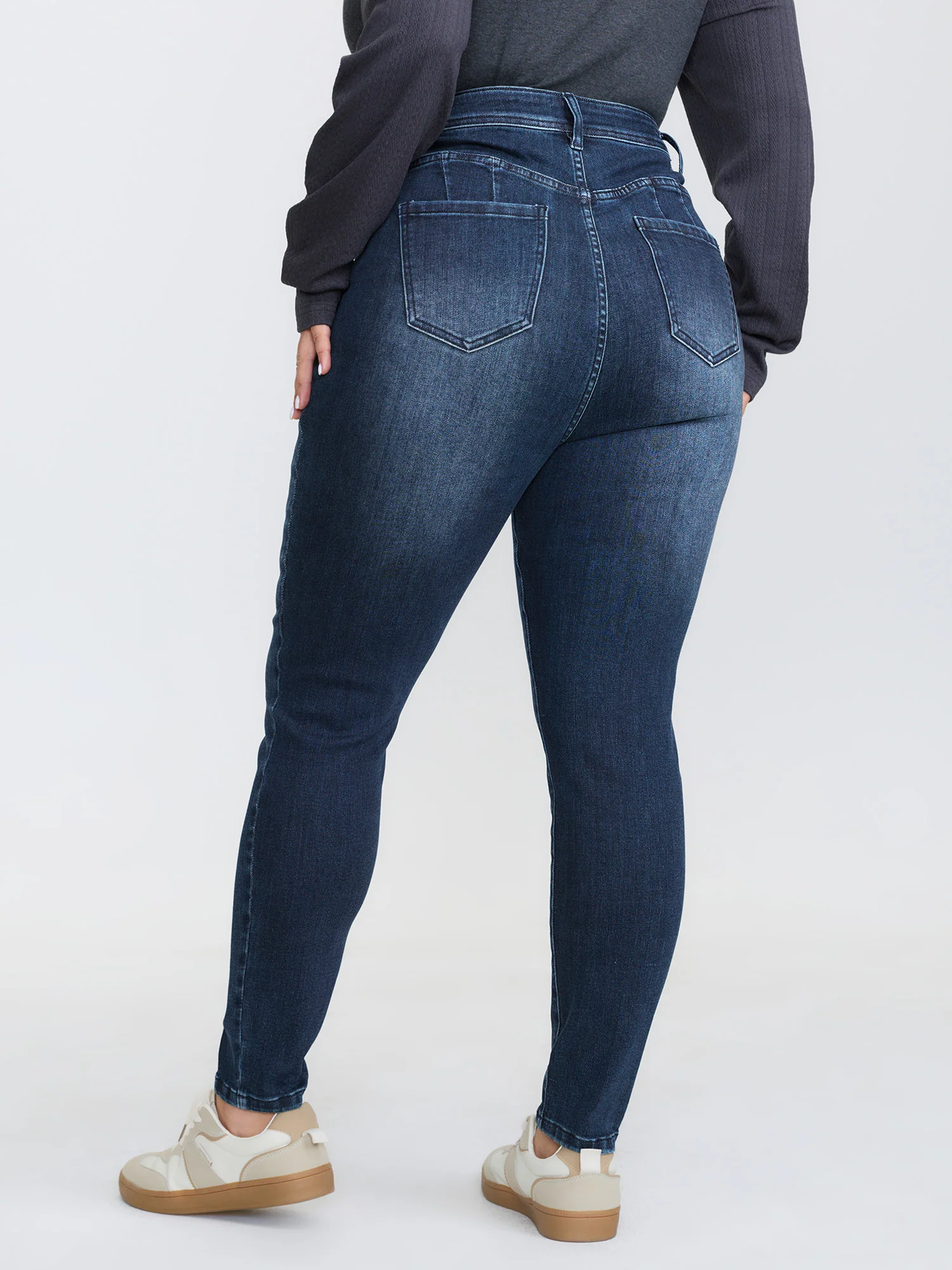 Elevated Super Stretchy Skinny-Fit Jeans - Image 5