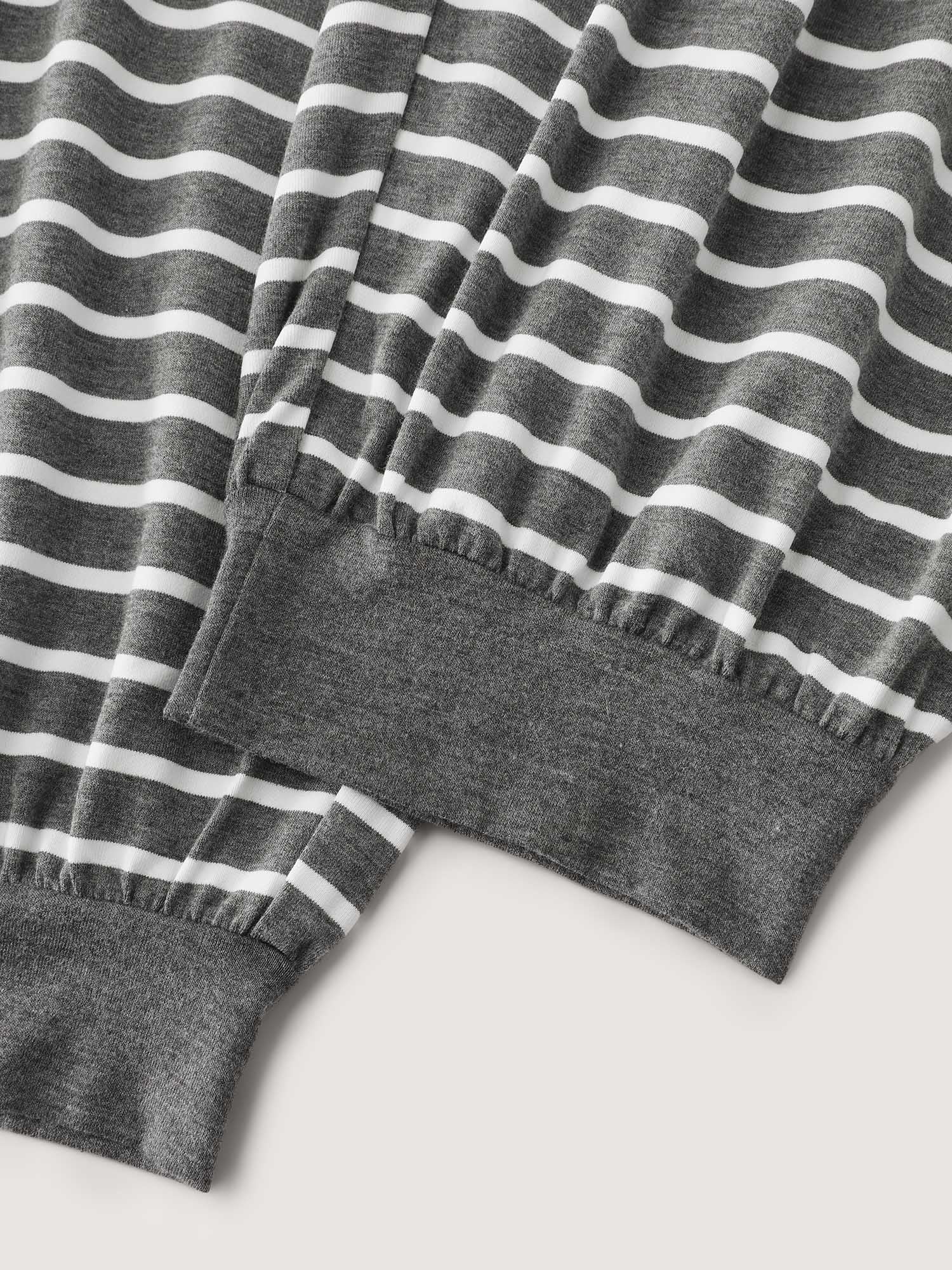 Supersoft Stripes Printed Lounge Set - Image 13