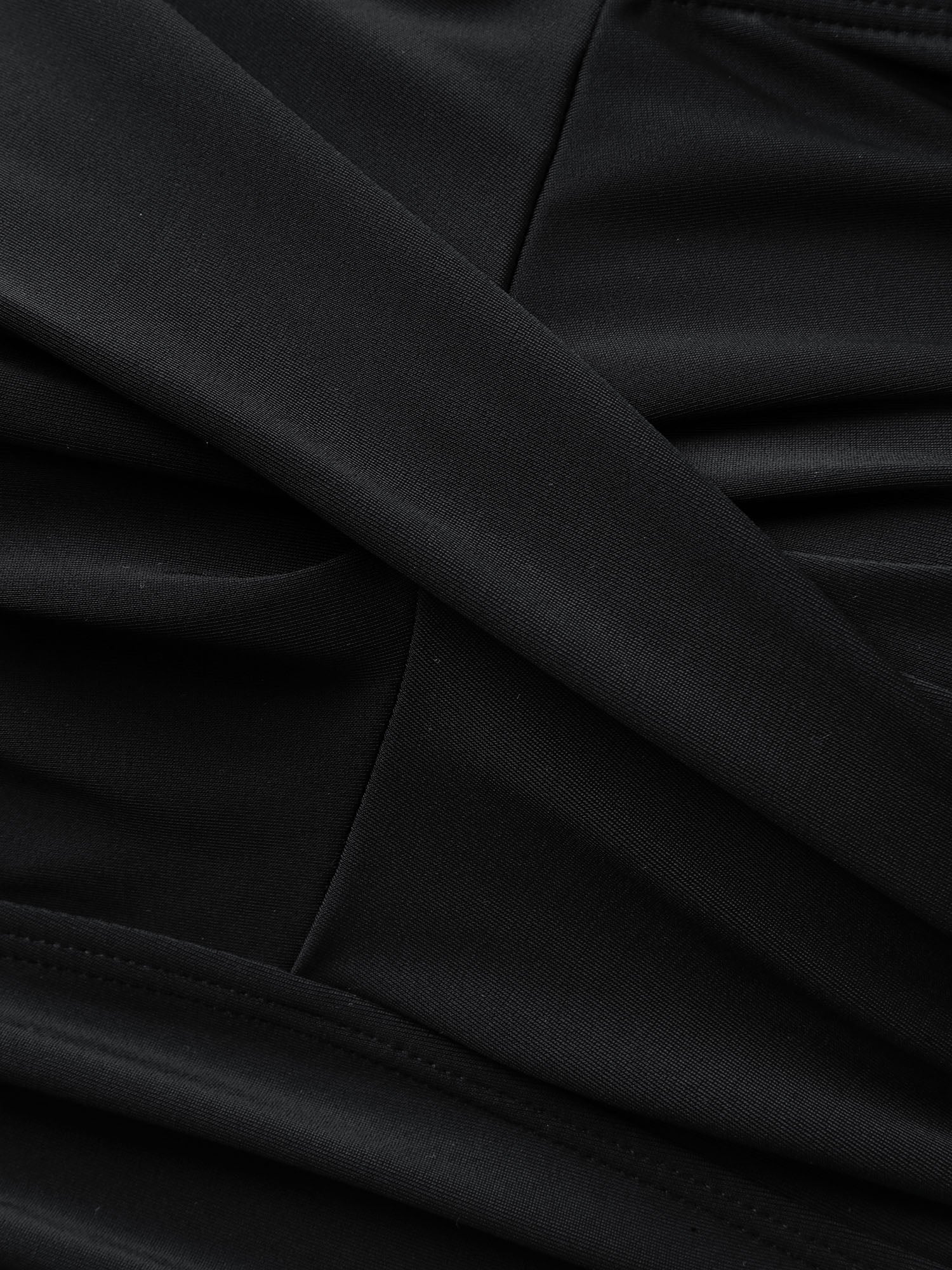 Twist Front Ruched Ruffled Swim Dress - Image 7